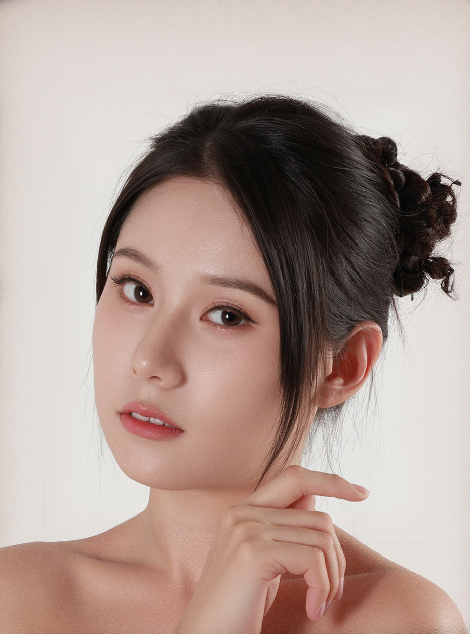 人像精修 修图后